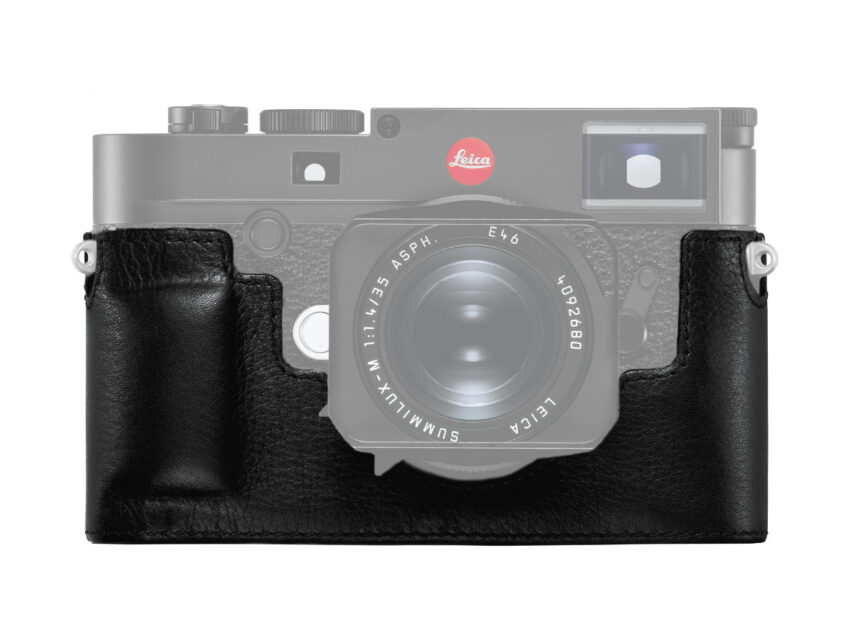 Leica Fondello protettivo in pelle per M10, nero