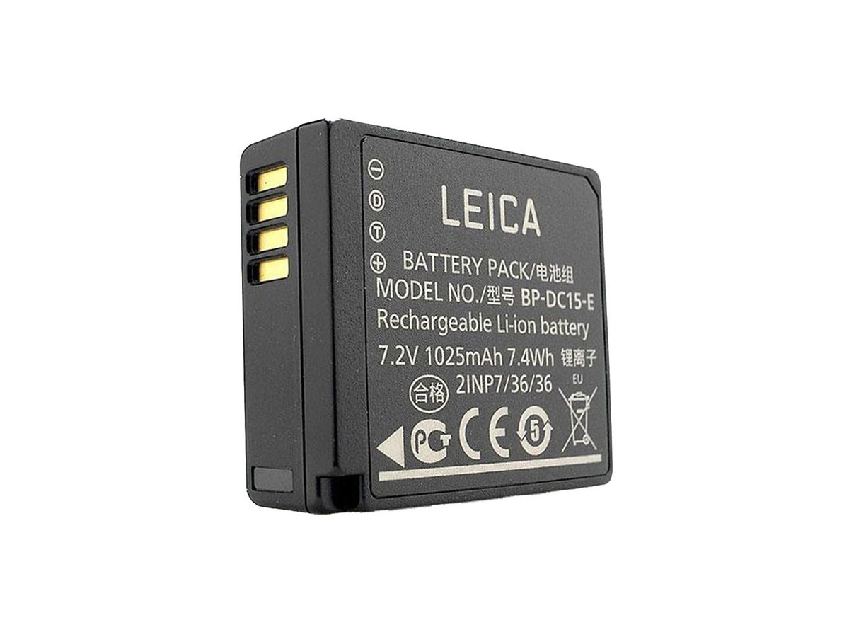 Leica Batteria ricaricabile BP-DC15-E per Leica D-Lux, C-Lux