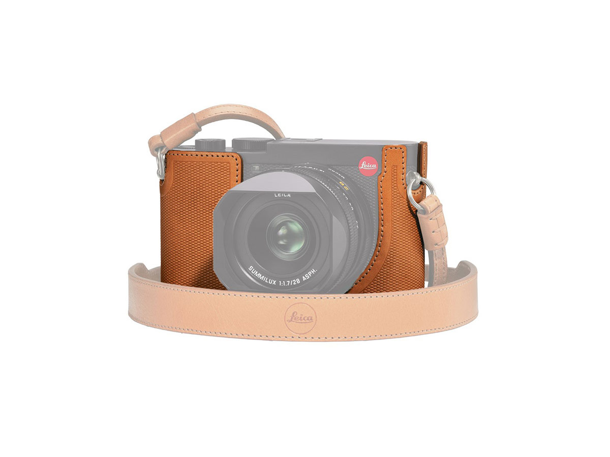 Leica Fondina Q2, in pelle, brown
