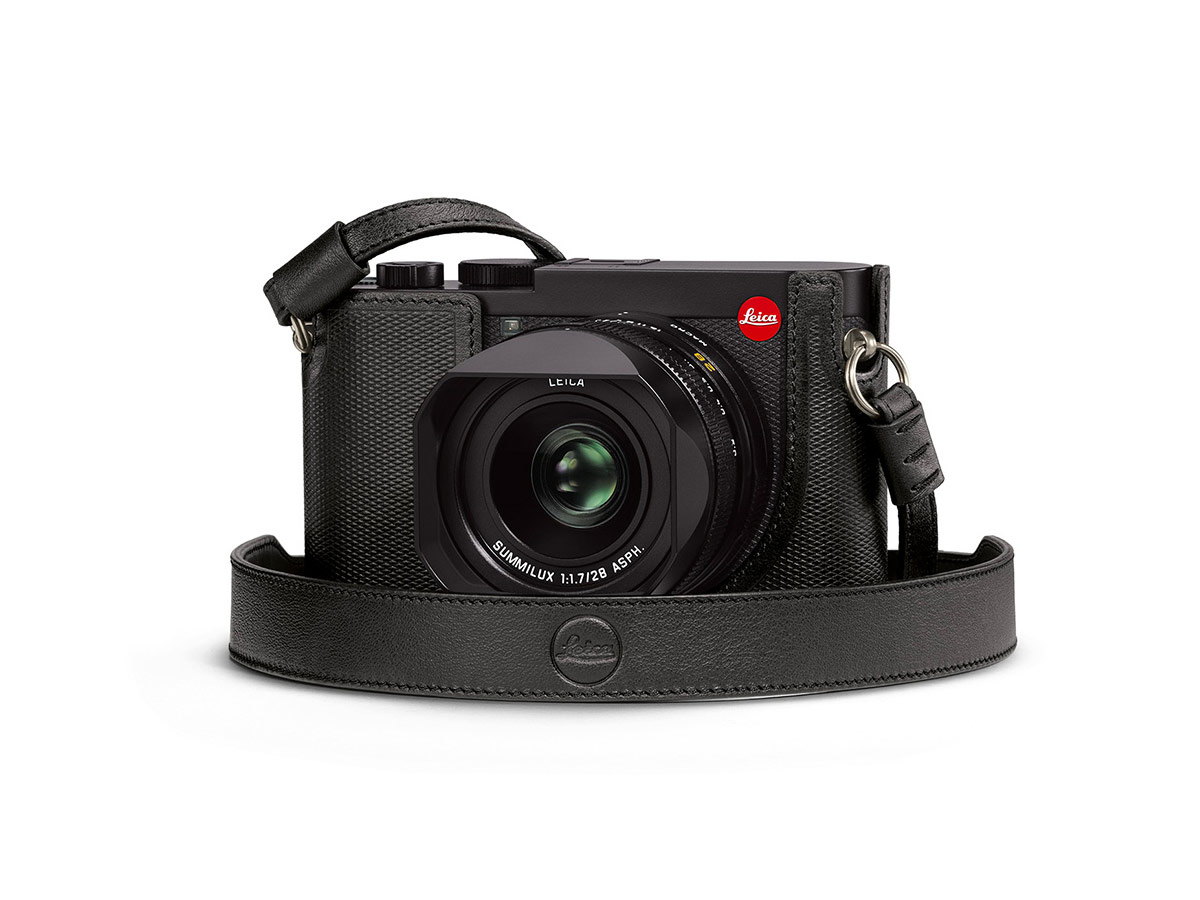 Leica Cinghia a tracolla, in pelle, black Leica Cinghia a tracolla, in pelle, black