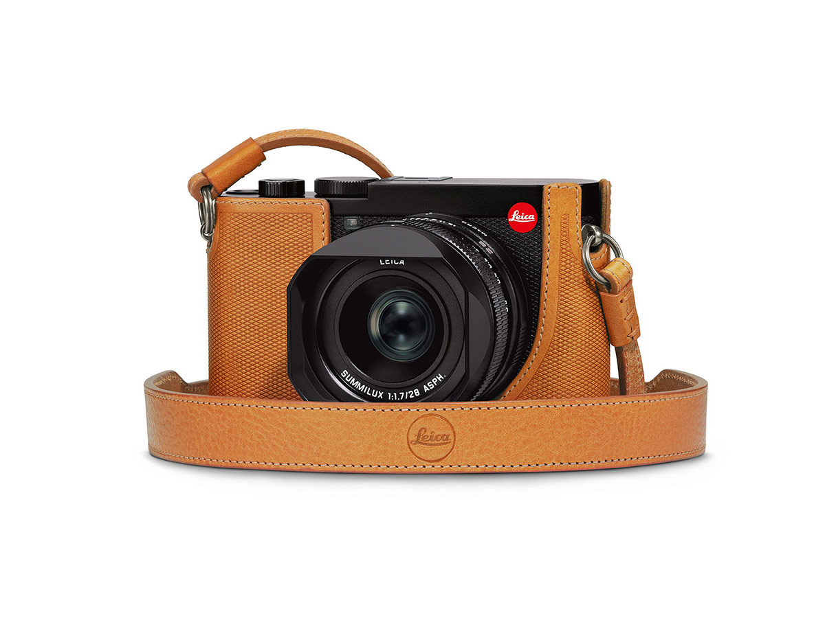 Leica Fondina Q2, in pelle, brown