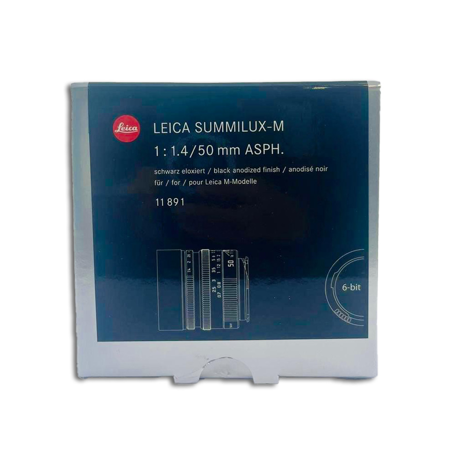 Obiettivo Summilux-M 1:1,4/50 ASPH Confezione Obiettivo Summilux-M 1:1,4/50 ASPH Confezione